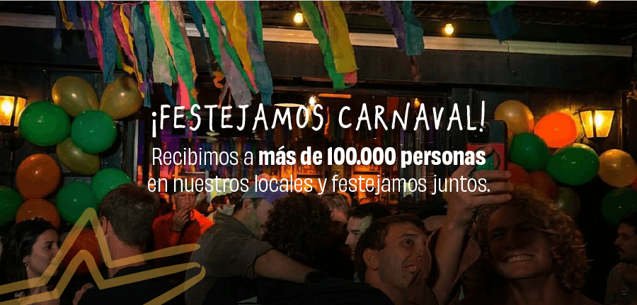 Carnaval Antares - Más de 100.000 personas en nuestros locales